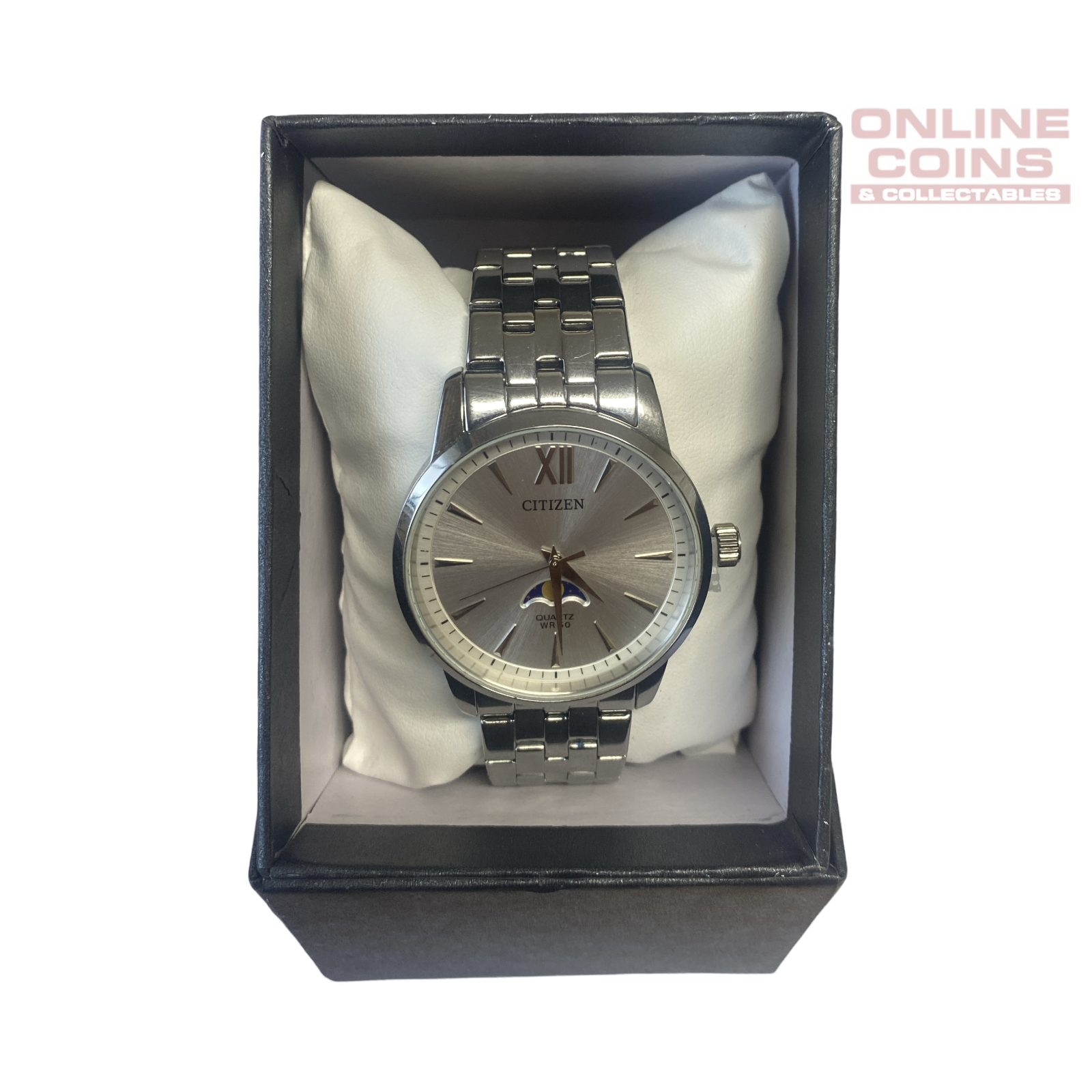 CITIZEN 6324-S121418 Gents Moon Phase Watch